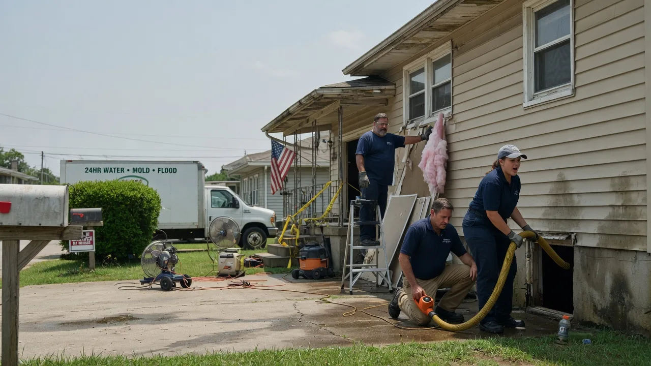Water Damage Repair in Bessie, OK near me